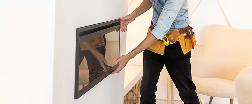 Metal Fireplace Installation in Laredo, Texas