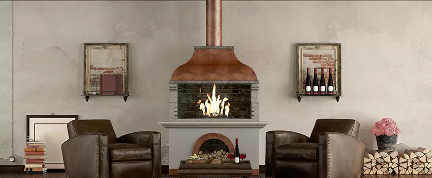 Thelin Hearth Products Providence Pellet Insert Fireplace Installation in Laredo, TX