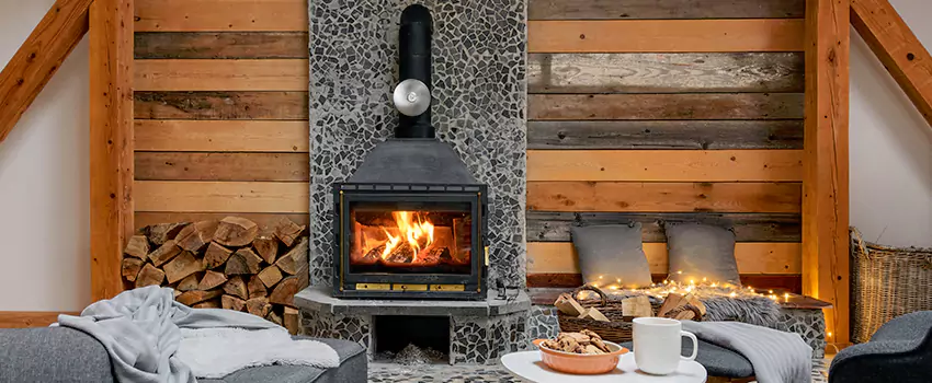 Thelin Hearth Products Direct Vent Gas Stove Fireplace Inspection in Laredo, Texas